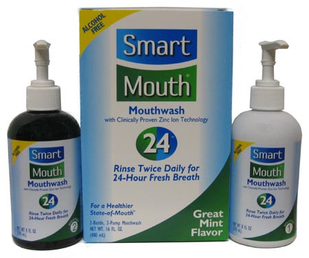 smartmouth - Mouthwash that contains alchol?