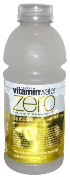 vitaminwater zero - squeezed lemonade