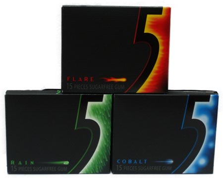 pictures of 5 gum. The new Wrigley's 5 gum is being marketed to teens, young adults and anyone 