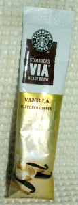 Starbucks VIA Vanilla Coffee Packet