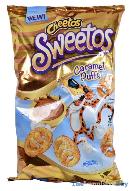 REVIEW: Cheetos Sweetos Caramel Puffs - The Impulsive Buy.