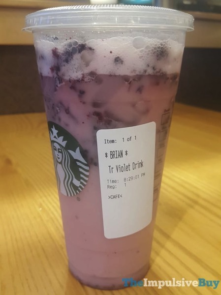 REVIEW: Starbucks Violet Drink - The Impulsive Buy