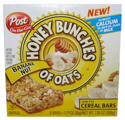 Honey Bunches of Oats Banana Nut Cereal Bars
