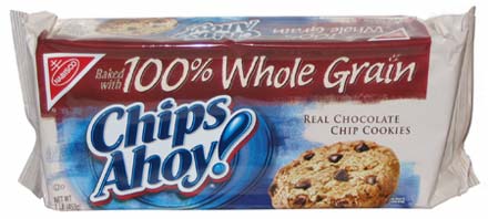 100% Whole Grain Chips Ahoy!