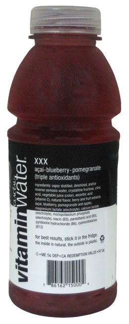 REVIEW: Glaceau XXX Vitamin Water - The Impulsive Buy