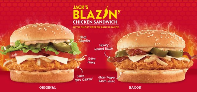 FAST FOOD NEWS: Jack in the Box Jack's Bacon Blazin ...