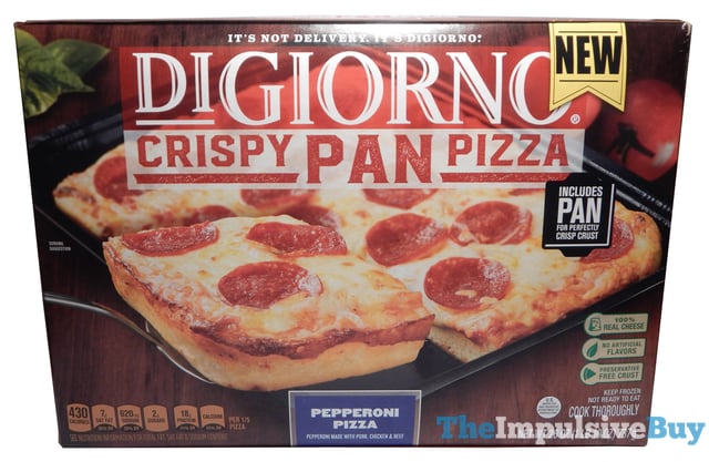 Digiorno Crispy Pan Pizza Nutrition  