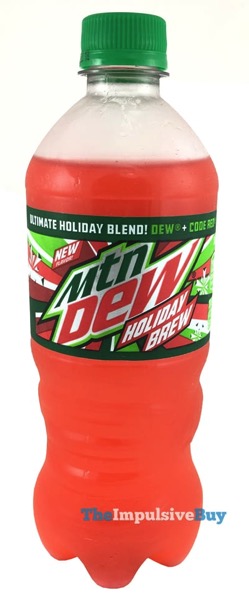 Review Mountain Dew Holiday Brew The Impulsive Buy
