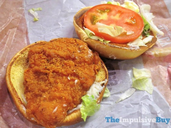REVIEW: Burger King Spicy Crispy Chicken Sandwich - The Impulsive Buy