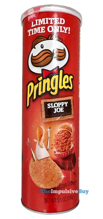 REVIEW: Limited Time Only Sloppy Joe Pringles - The Impulsive Buy