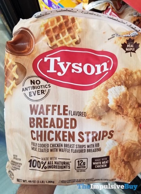 SPOTTED ON SHELVES: Tyson Waffle Breaded Chicken Strips - The Impulsive Buy