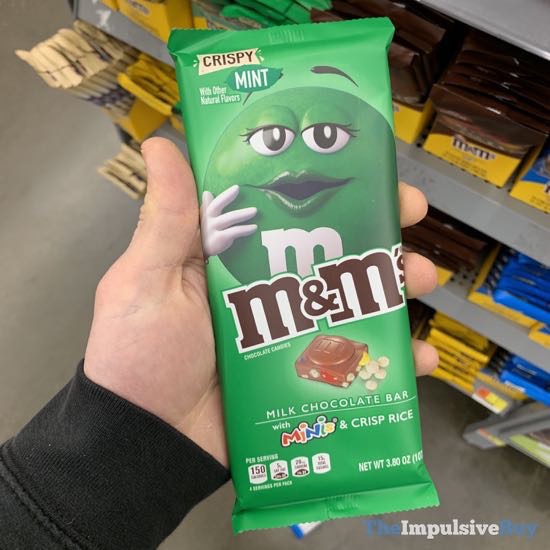 SPOTTED ON SHELVES: M&M's Milk Chocolate Bars (2018) - The
