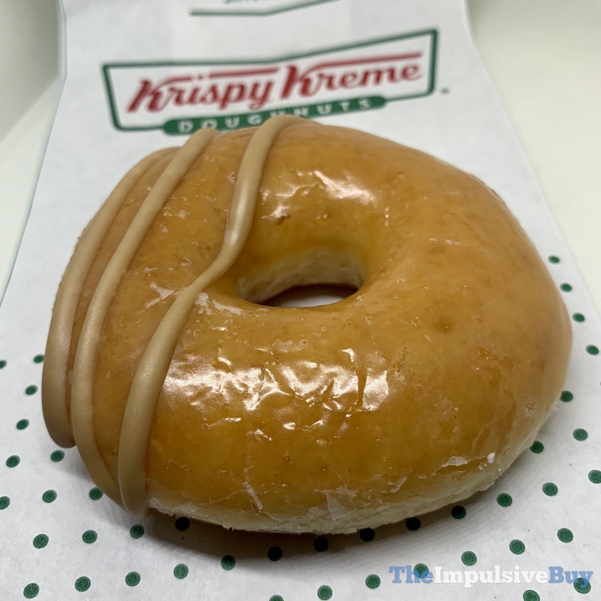 Review Krispy Kreme Original Filled Coffee Kreme Doughnut The
