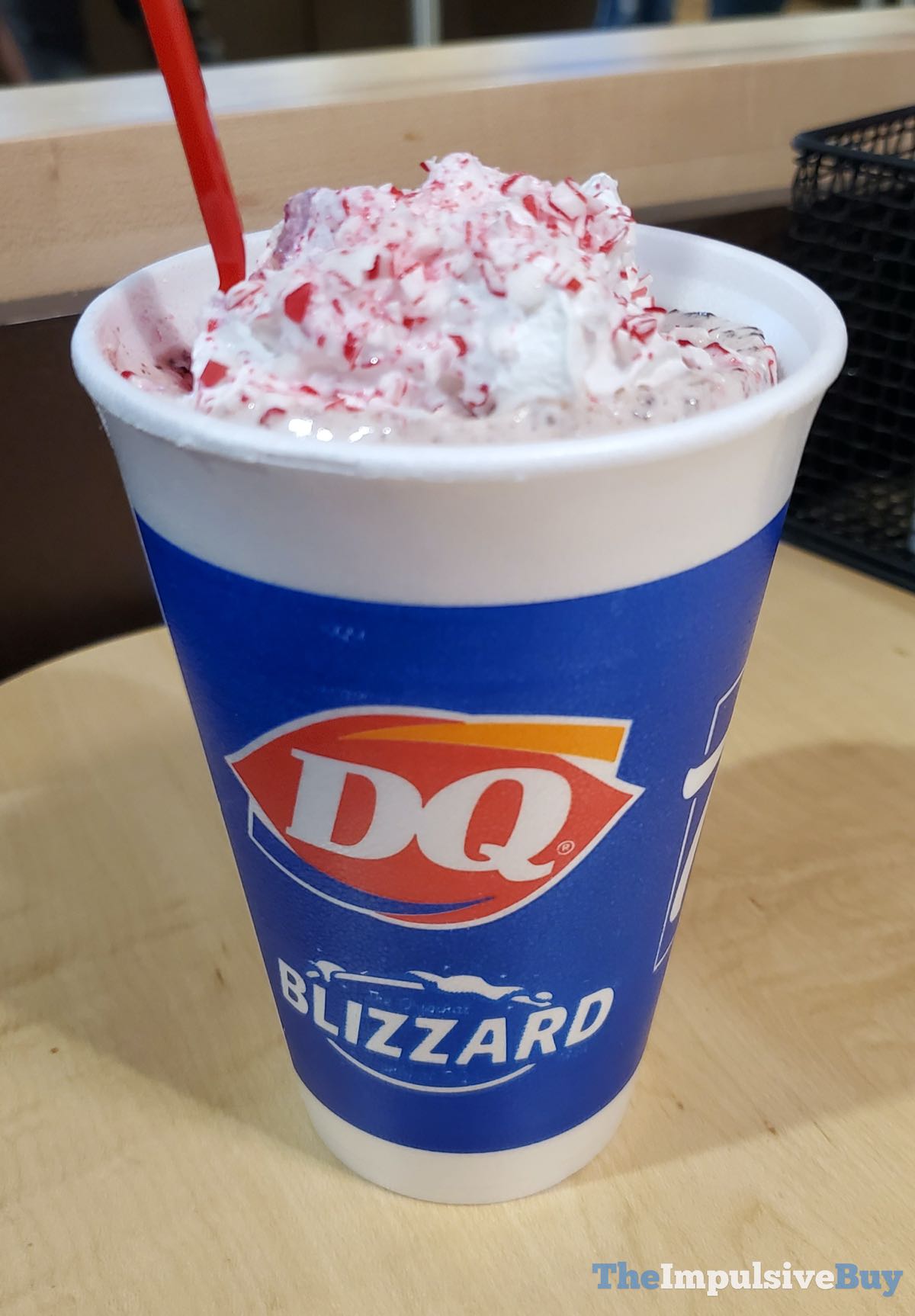 REVIEW Dairy Queen Peppermint Hot Cocoa Blizzard The Impulsive Buy