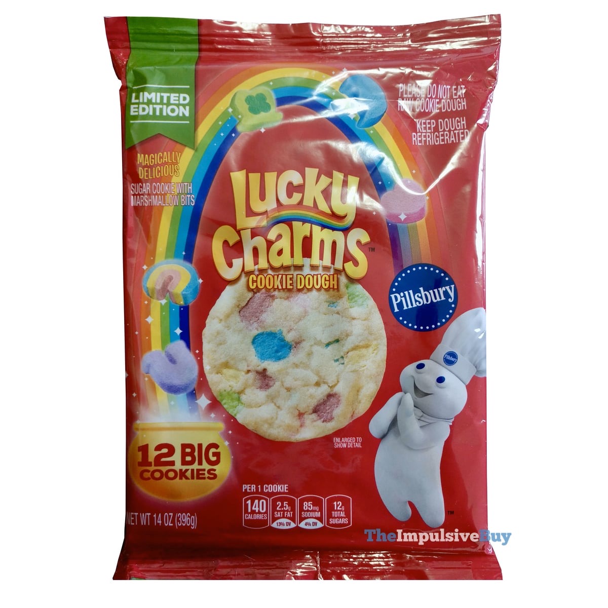 Grave fondo ganar REVIEW: Pillsbury Limited Edition Lucky Charms Cookie Dough - The Impulsive  Buy