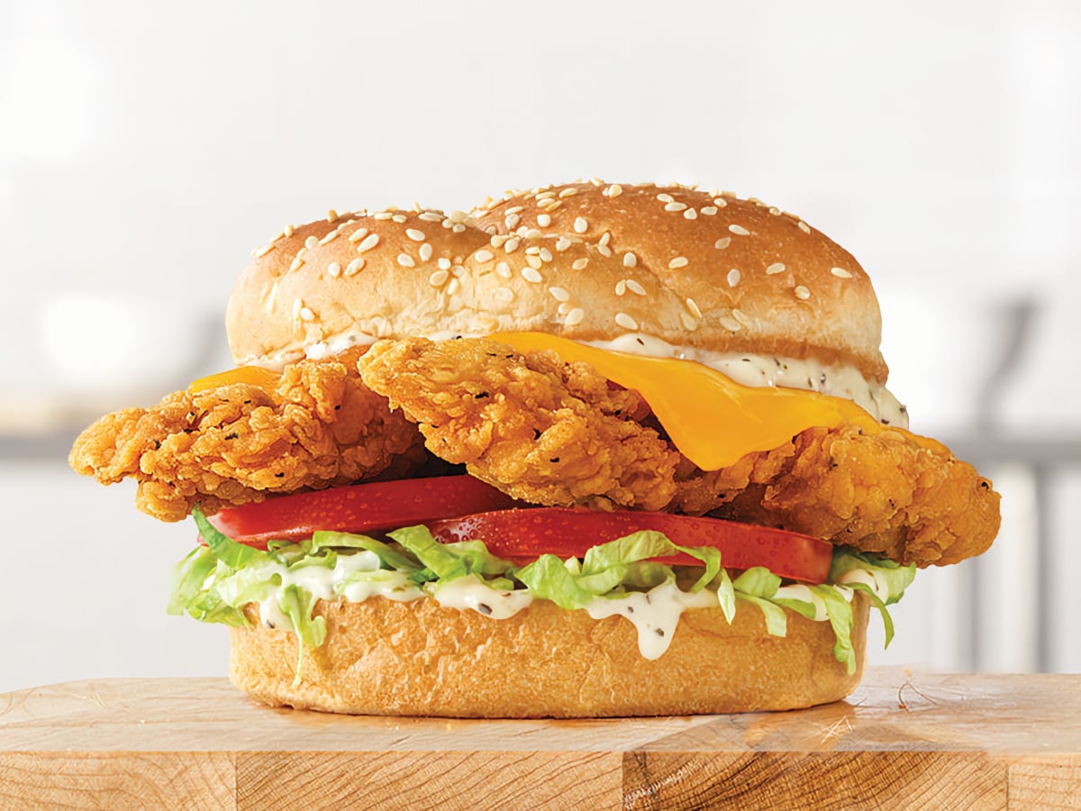 FAST FOOD NEWS: Arby's Chicken Cheddar Ranch Sandwich - The Impulsive ...