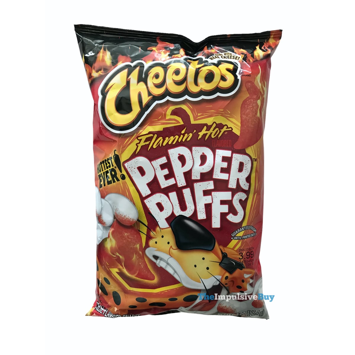 Tales of the Flowers: Cheetos Flamin' Hot Pepper Puffs taste test