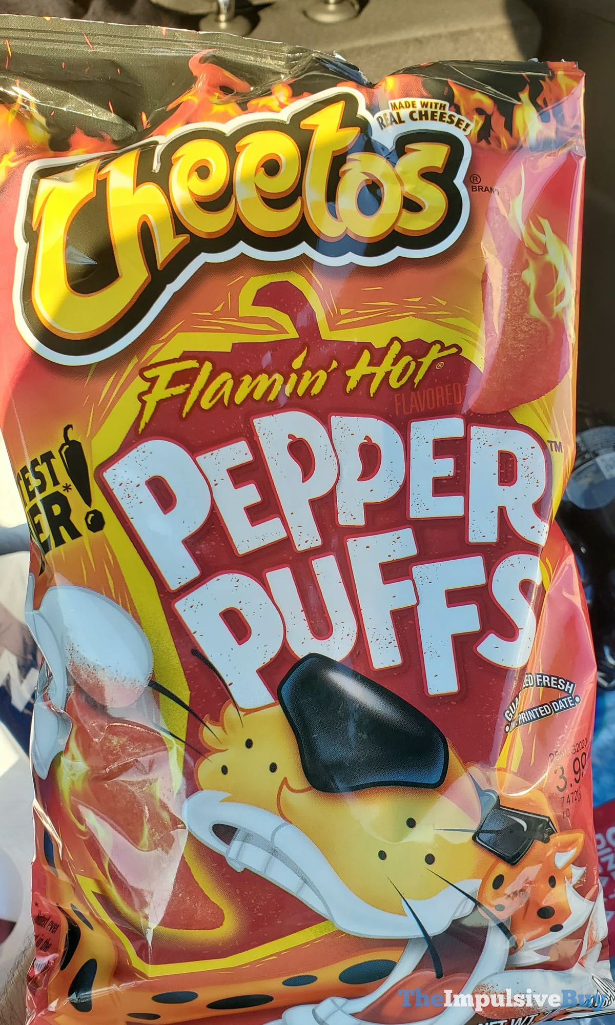 SPOTTED: Cheetos Flamin' Hot Pepper Puffs - The Impulsive Buy.