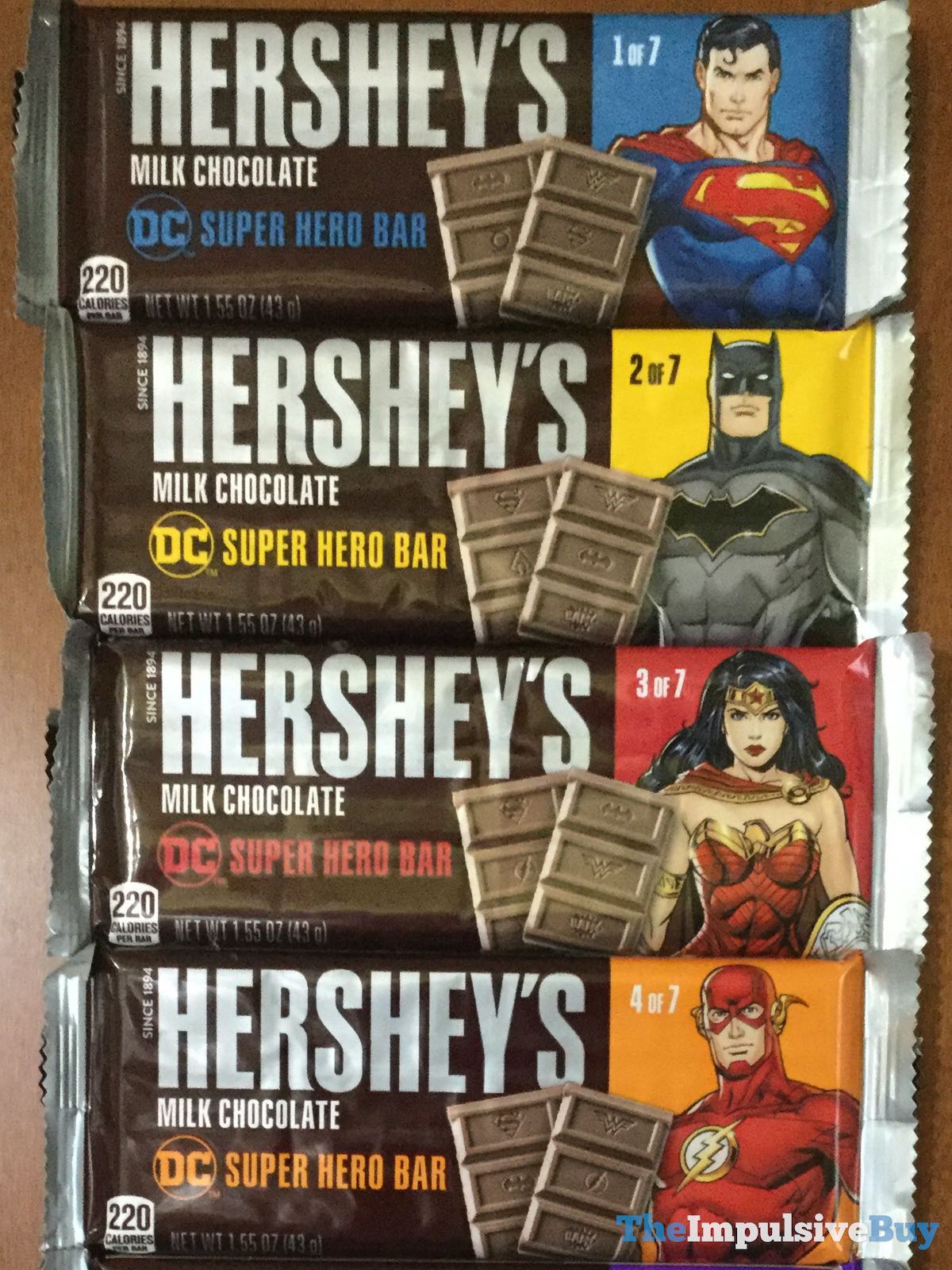 SPOTTED: Hershey's Milk Chocolate DC Super Hero Bars - The Impulsive Buy