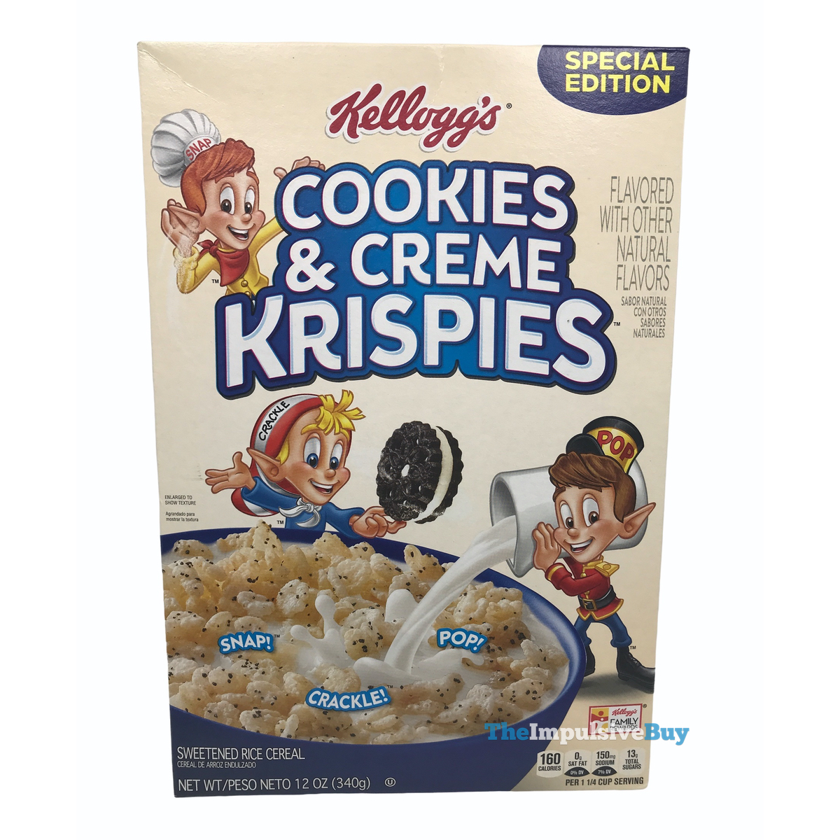 Cookies & Creme Krispies Cereal