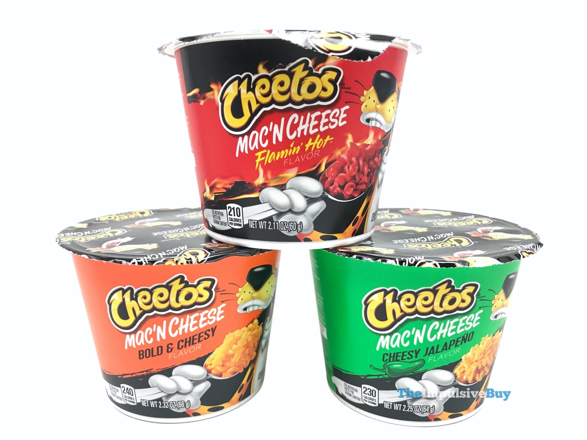 Cheetos Cheddar Crunch Pop Mix Cheese Flavored Snacks 2.25 oz