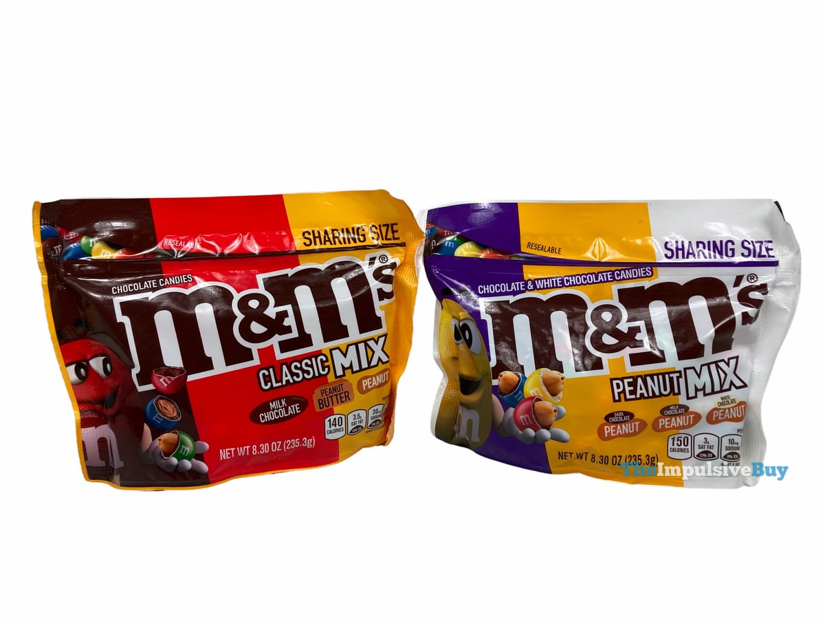 M&M's Peanut Mix Chocolate Candy, Sharing Size - 8.3 oz Bag 
