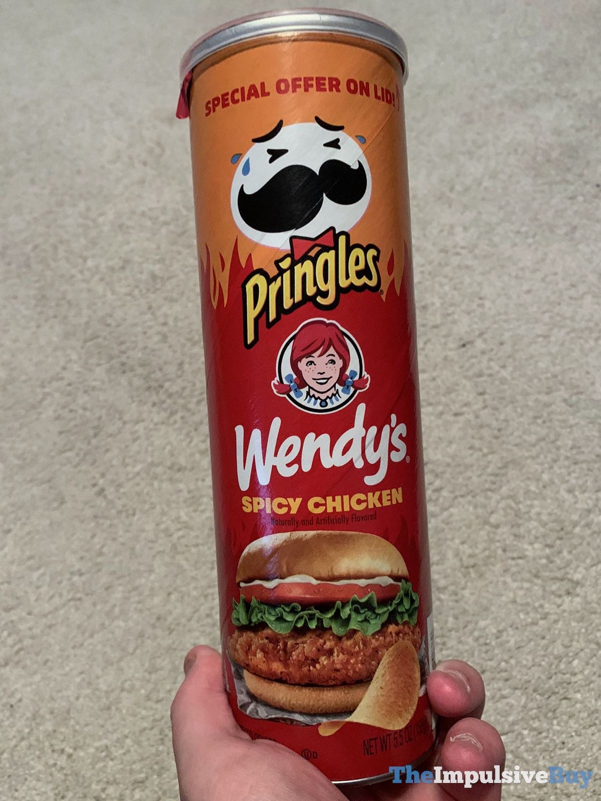 Spotted Wendy S Spicy Chicken Pringles The Impulsive Buy