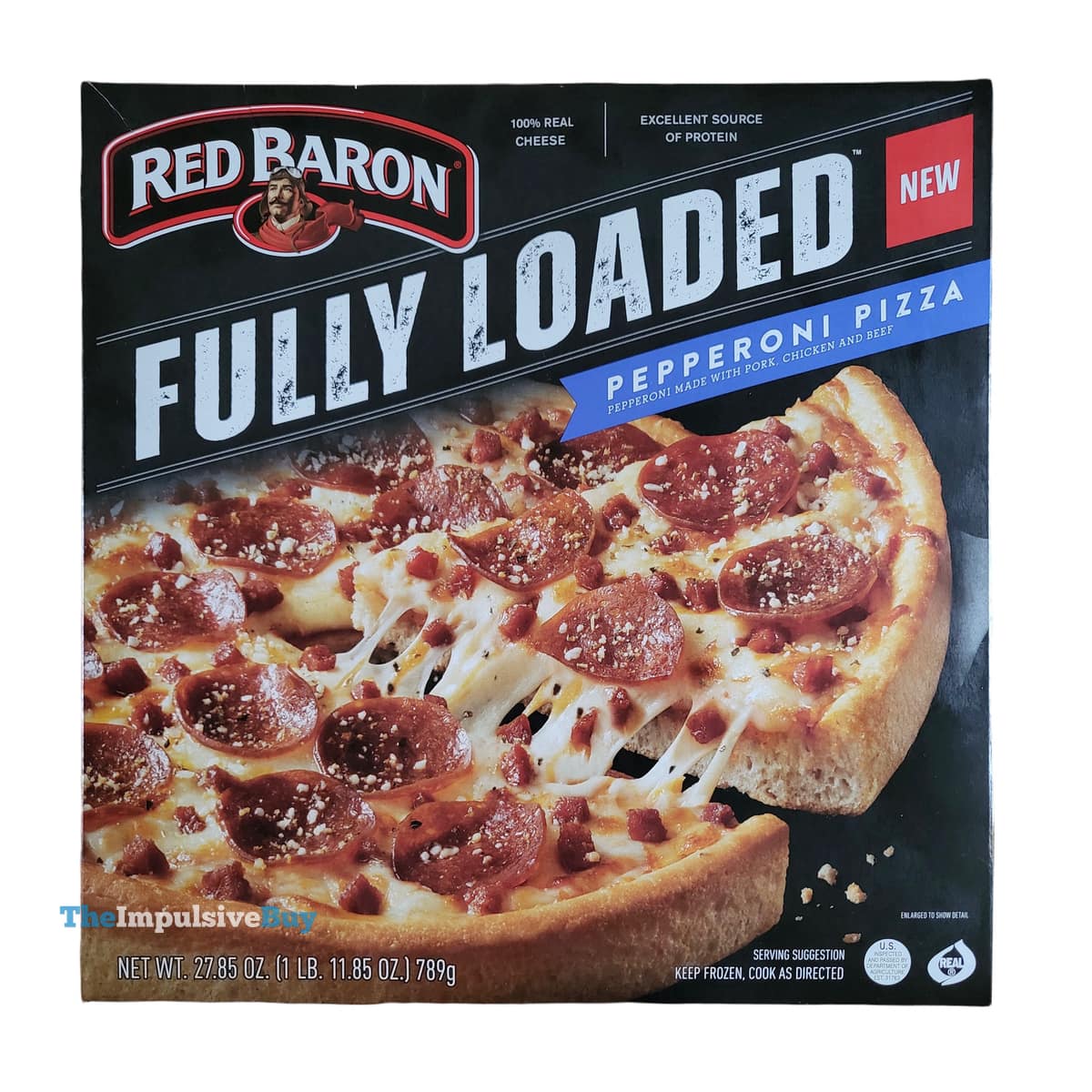 REVIEW: Red Baron Fully Loaded Pepperoni Pizza - The Impulsive Buy