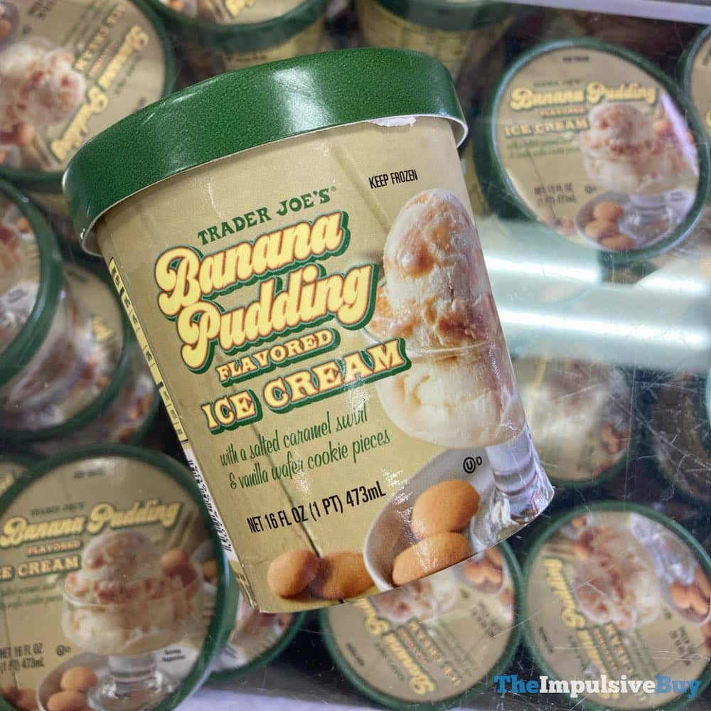 SPOTTED: Trader Joe's Banana Pudding Flavored Ice Cream - The Impulsiv...