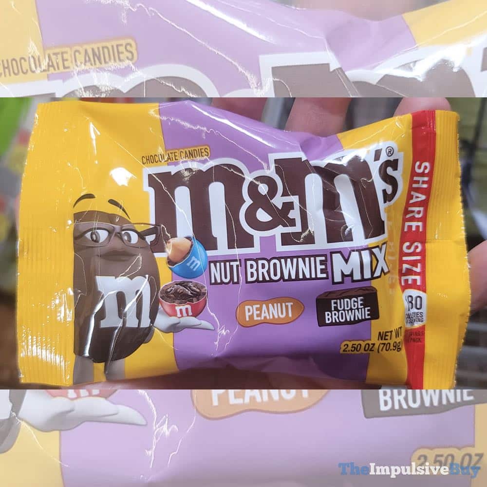 New Nut Brownie Mix M&M's are set to hit shelves at retailers nationwide in  August! These combine Peanut and Fudge Brownie M&M's in one…
