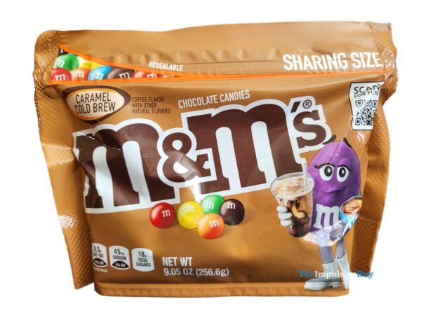 M&M's M&M'S Caramel Milk Chocolate Candy, Share Size, 2.83 oz Bag