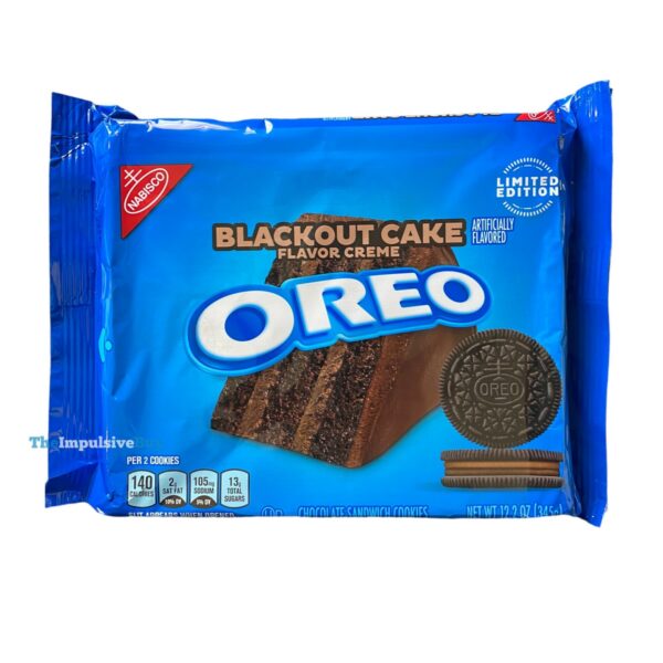 REVIEW: Restricted Version Blackout Cake Oreo Cookies - Tasty Made Simple
