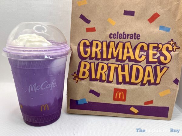 REVIEW: McDonald's Grimace's Birthday Meal feat. Grimace's Birthday Shake -  The Impulsive Buy