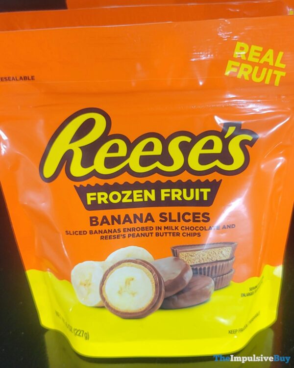 Spotted Reese S Banana Slices Frozen Fruit The Impulsive Buy