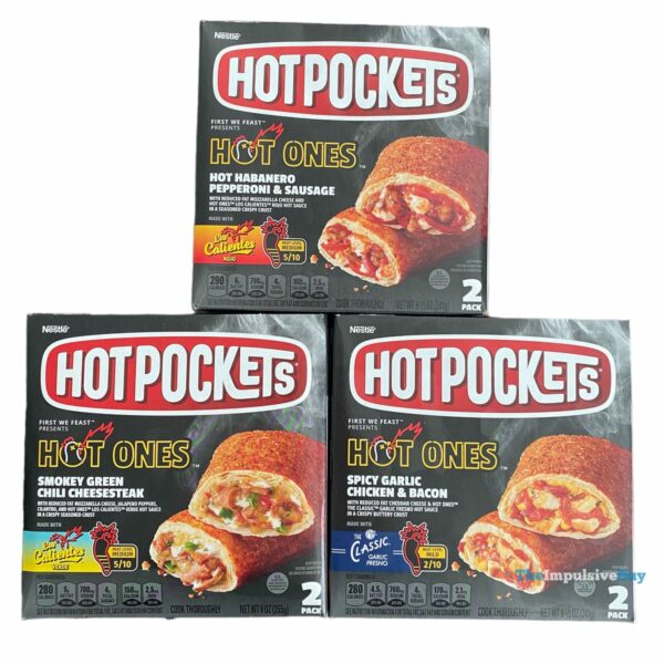 Hot Pockets Hot Ones Hot Habanero Pepperoni & Sausage - 2 ct