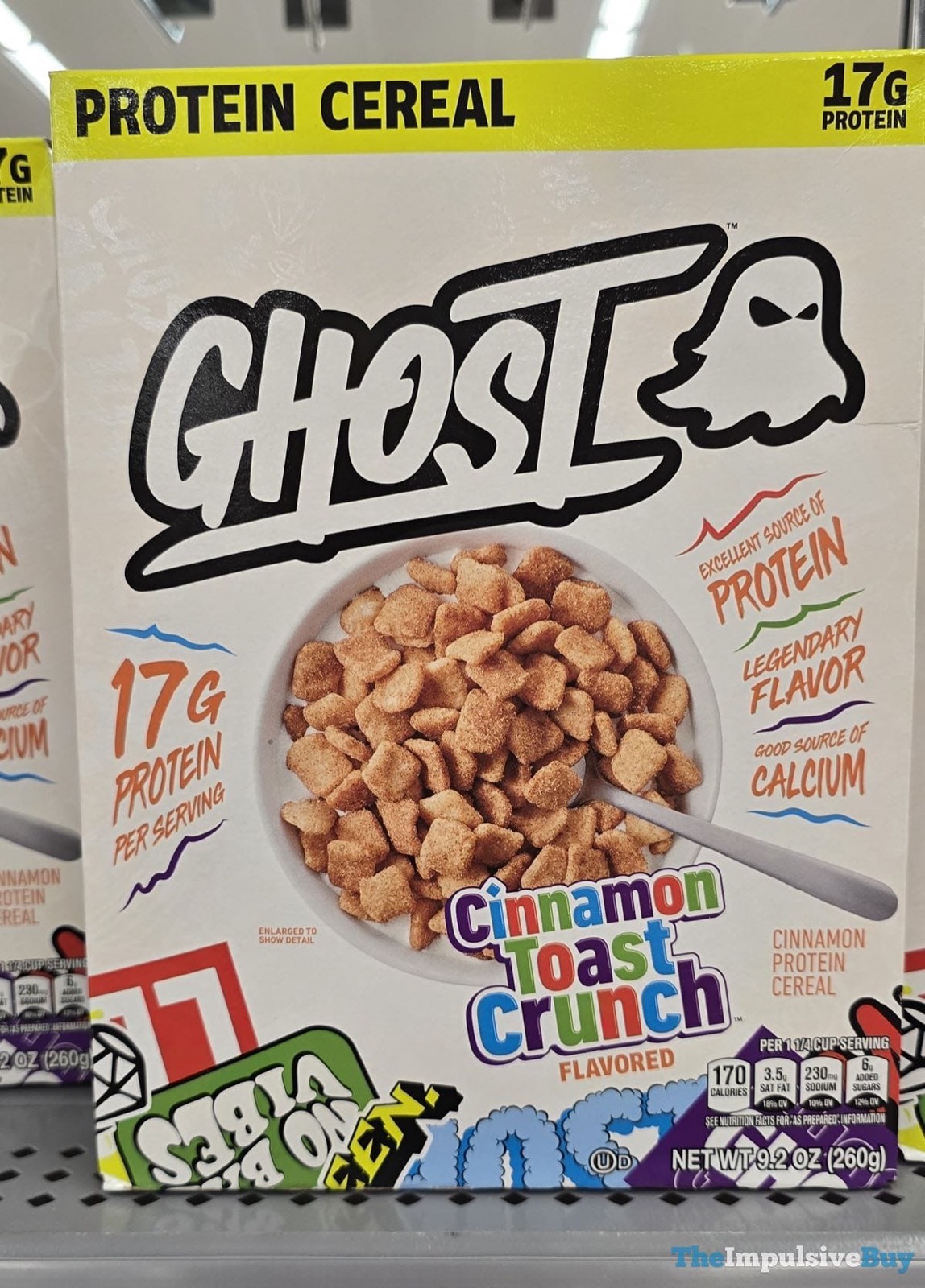 BACK ON SHELVES: Ghost Cinnamon Toast Crunch Protein Cereal (2026)